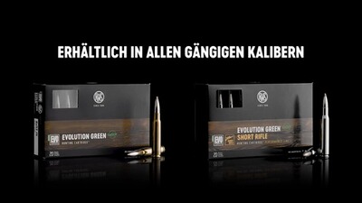 .308 Win. Short Rifle Evolution Green 9,0g/139grs., RWS