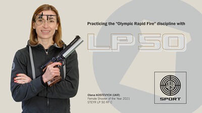 Pistolet à air LP 50, Steyr Sport