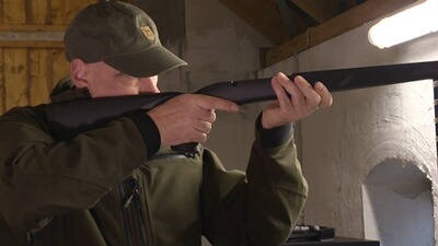 Crosse trou de pouce synthétique pour Mauser 98 , Sabatti