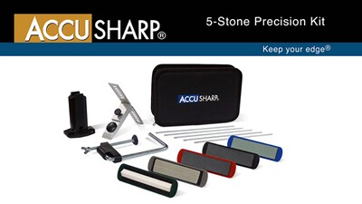 Kit d'affûtage de précision 5 pierres, Accusharp