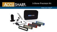 Kit d'affûtage de précision 5 pierres, Accusharp