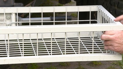 Panier porte gibier peint pour véhicule