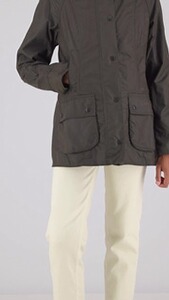 Veste huilée Beadnell, Barbour