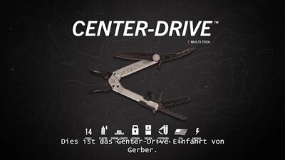 Couteau multitool Center Drive, Gerber
