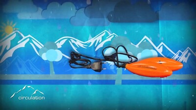 Chauffe-chaussure Circulation 230V vert, Alpenheat