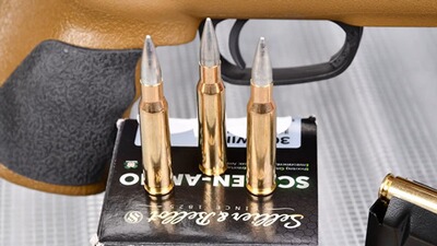 Cartouches ciné tir Screen-Ammo 9,3x62 SCR zinc 159 grs., Sellier & Bellot