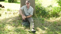 Sac de chasse avec des garnitures en cuir, Wald & Forst