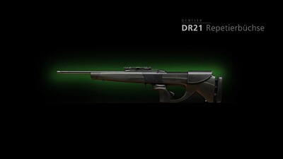 Carabine DR21 avec rail Basis Vario, Dentler