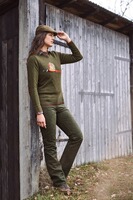 Pantalon dame en cuir de buffle, Parforce Tradition