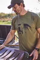 T-shirt sanglier imprimé, Parforce Essential