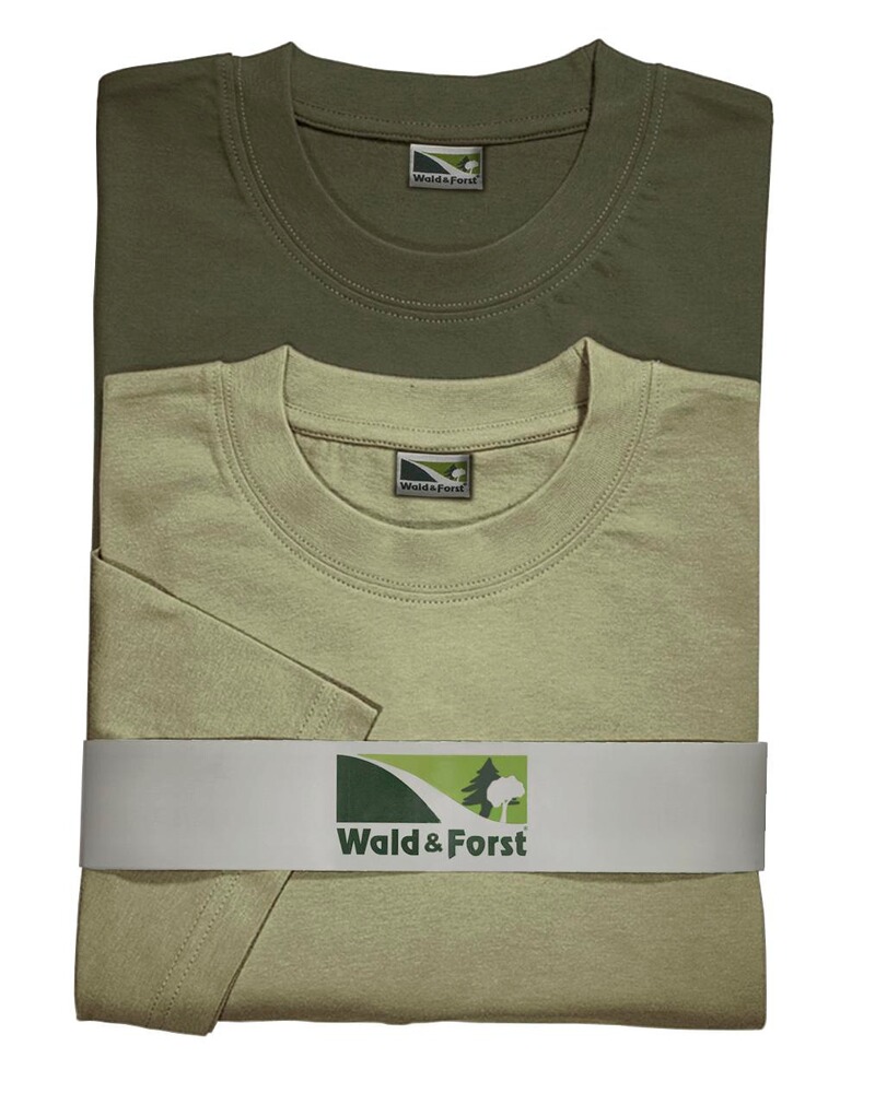 Lot de 2 t-shirts manches courtes, Wald & Forst