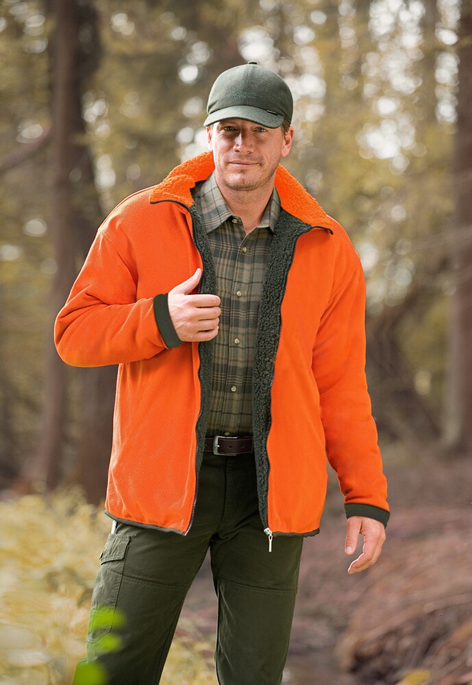 Veste réversible en fourrure synthétique, Parforce