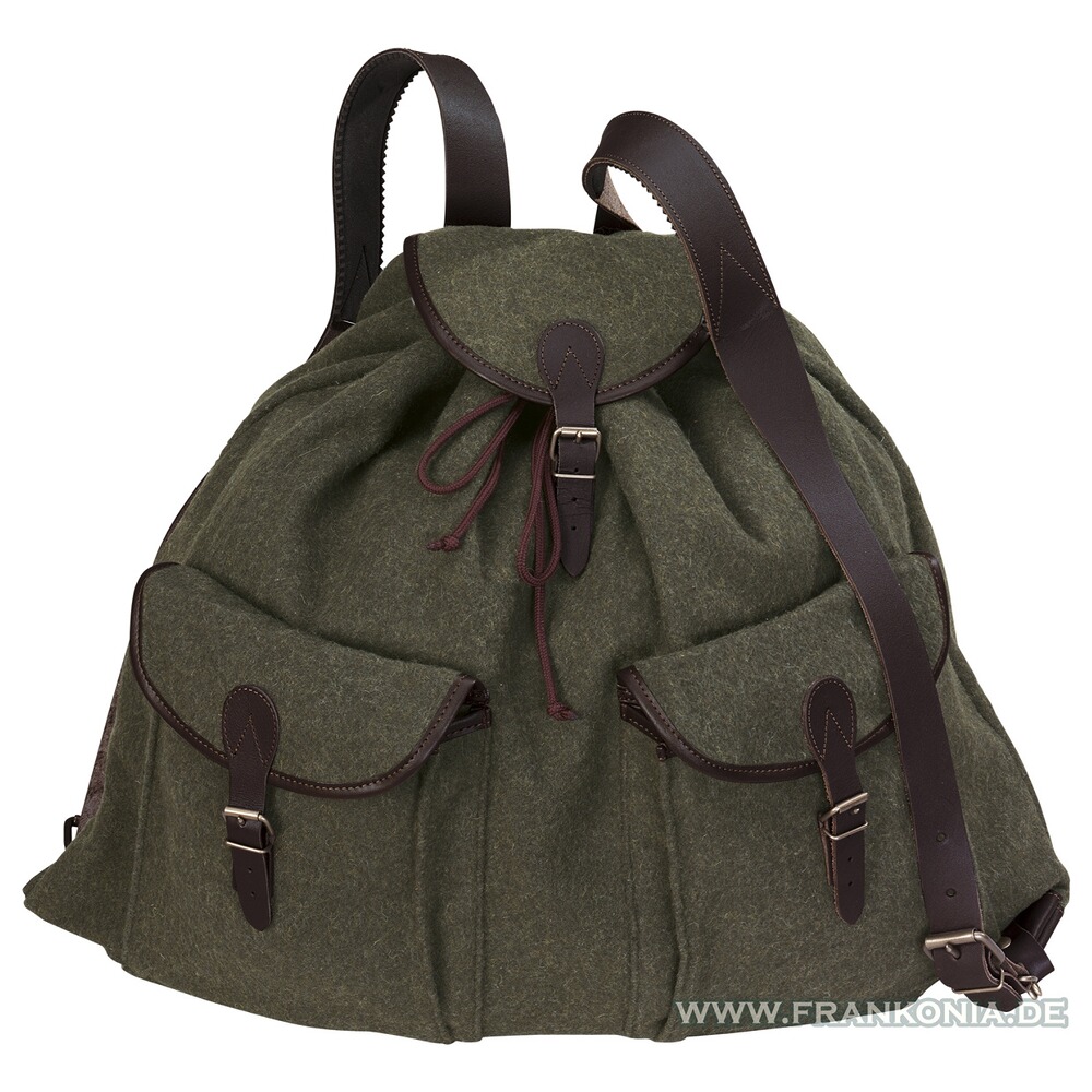 Sac à dos de chasse en loden
