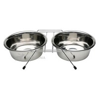 Porte gamelle avec gamelles en acier inoxydable, Heim