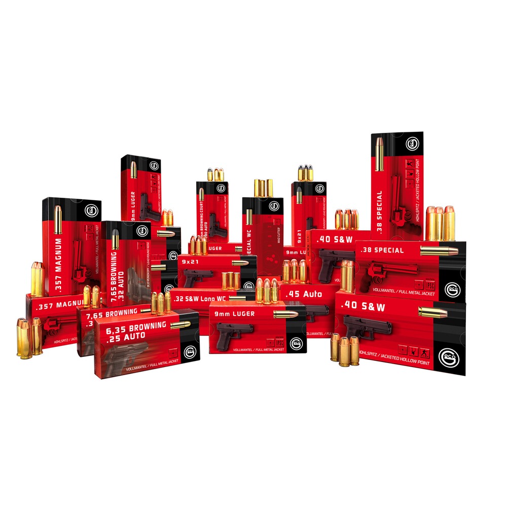 7,65 Browning blindée à tête ronde, Geco