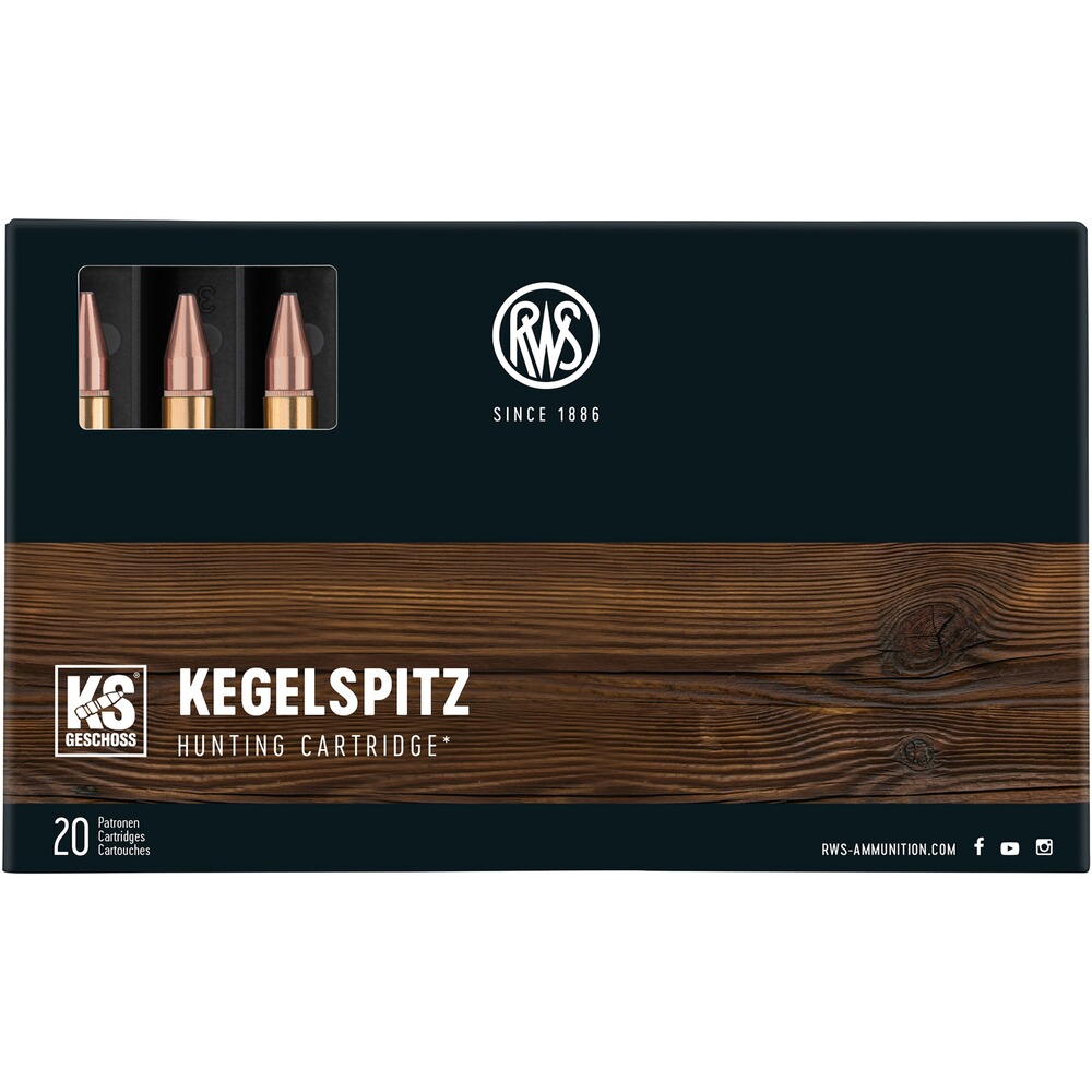 RWS 7mmRem.Mag KS 162grs. BTE20