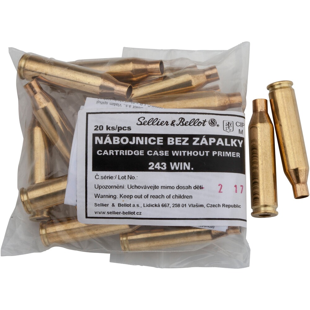 Douilles 243 Winchester