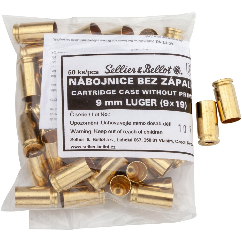Douilles 9mm Para