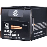 .323 (8mm S), 11,7g/181grs. KS, RWS