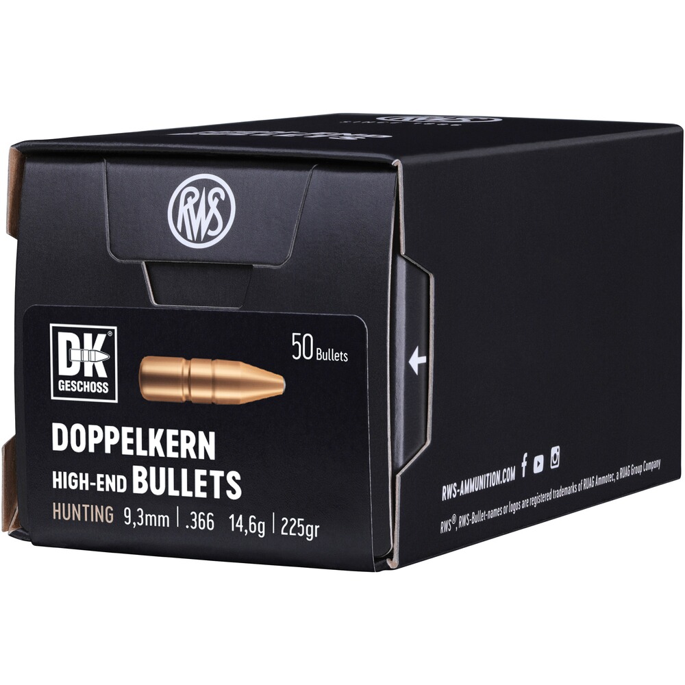 .366 (9,3mm) 14,6g/226grs. DK