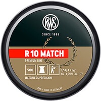.4,49mm, Diabolos R10, 0.53g pour carabine, RWS