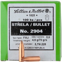 .228 (5,6mm) 4,6g/71grs. Vlm, Sellier & Bellot