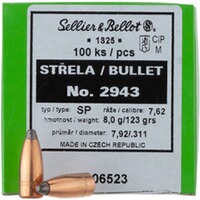 .311 (7,62x39), 123grs. Tlm, Sellier & Bellot