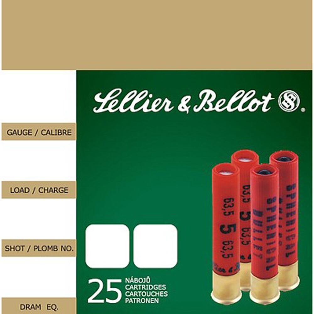 .410/76, plastique chasse Magnum (19,5gr-3mm), Sellier & Bellot