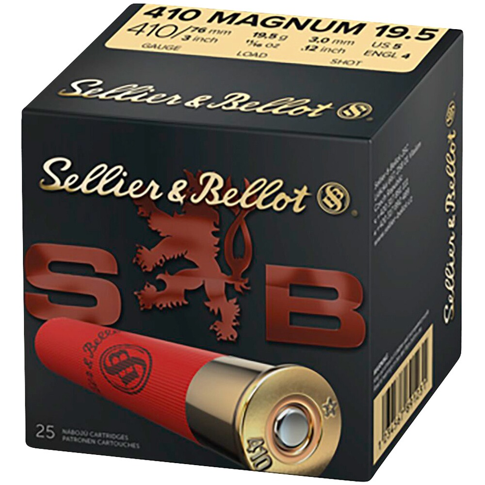 .410/76, plastique chasse Magnum (19,5gr-3mm)