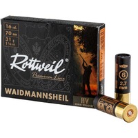 16/70, Waidmannsheil Plastique (31gr-2,7mm), Rottweil