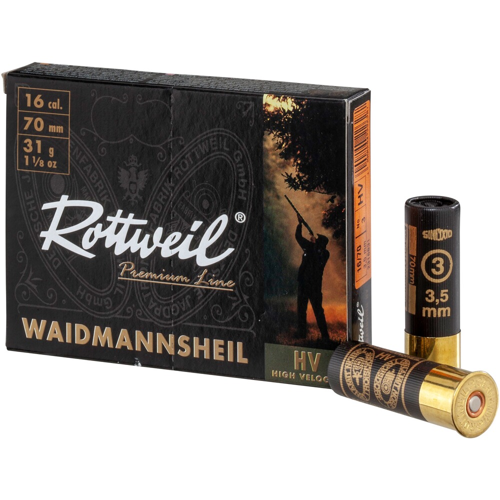 16/70, Waidmannsheil Plastique (31gr-3,5mm)