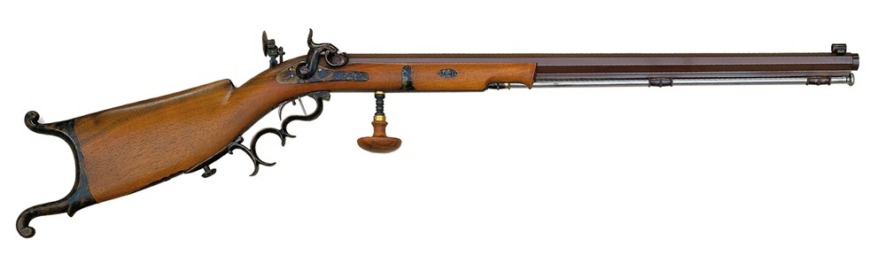 Fusil à poudre noire suisse Bristlen Morges cal.35