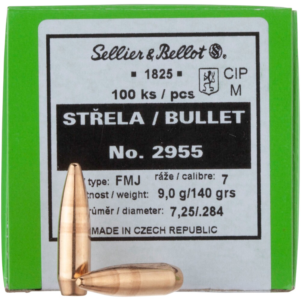 .284 (7mm), 9,1g/140grs FMJ BT