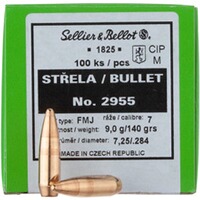 .284 (7mm), 9,1g/140grs FMJ BT, Sellier & Bellot