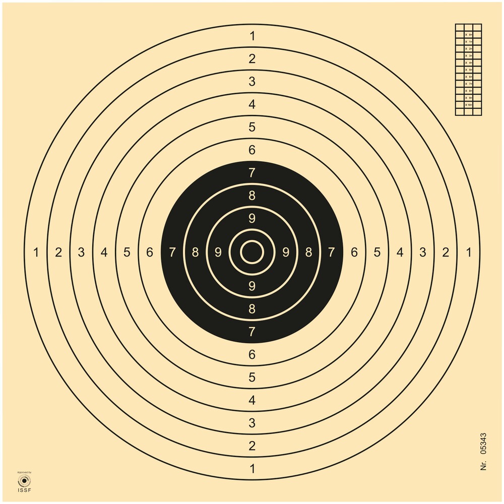 Cibles C50 pistolet à l'unité