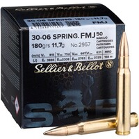 .30-06 Spr., FMJ (11,7gr), Sellier & Bellot