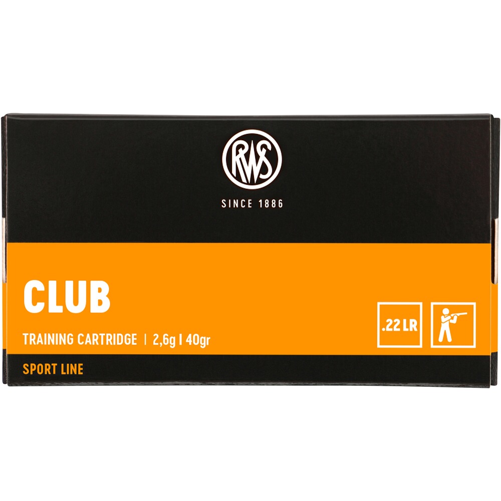 .22 lr. Club 2,6g/40grs.