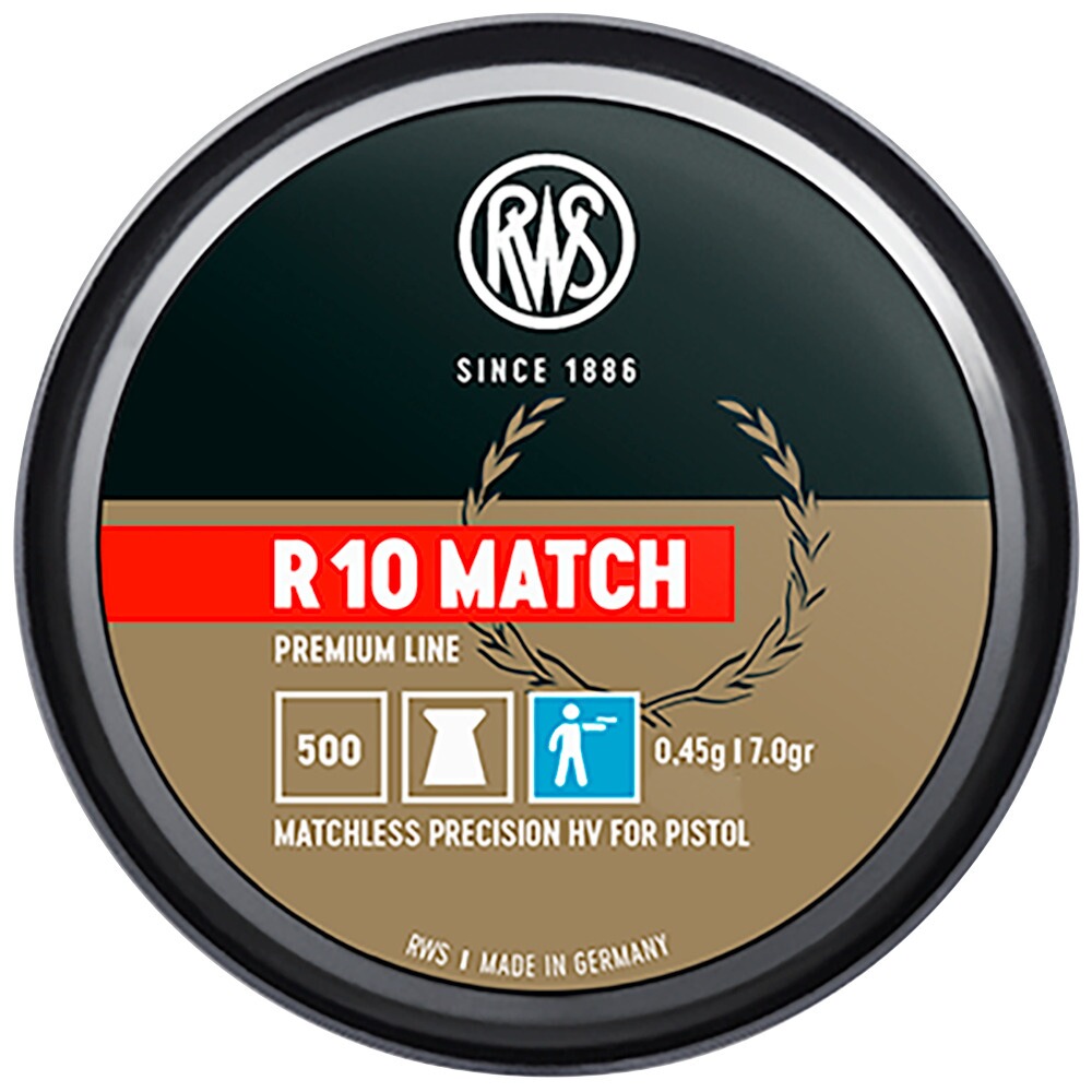 .4,49mm, Diabolos R10, 0.45g pour pistolet