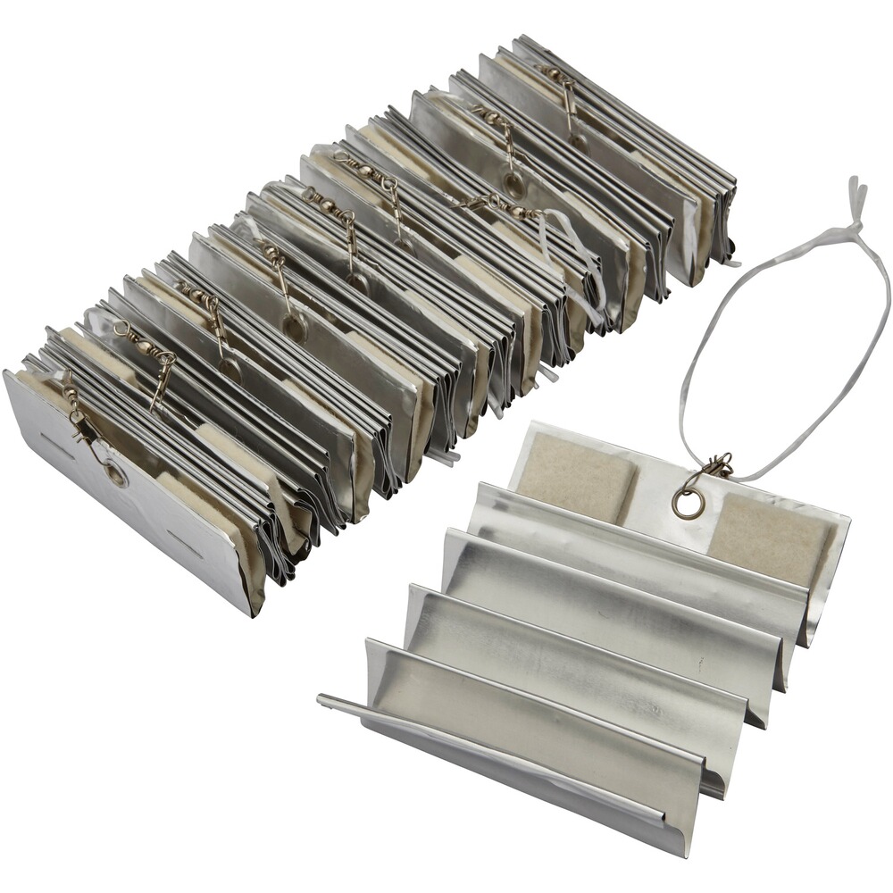 Bandes d'aluminium avec dépôt d'odeur