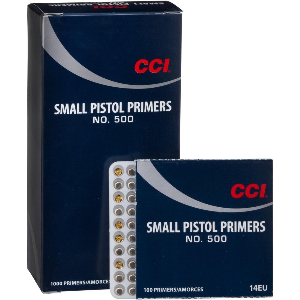 Amorces CCI-500, Small Pistol