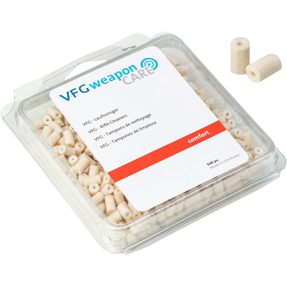 Tampons de nettoyage COMFORT carabines et armes de poing