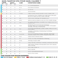 Tampons de nettoyage INTENSIVE fusils (grand format), VFG