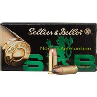 .9mm Luger, Demi-blindée NT (8gr), Sellier & Bellot