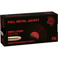 .9mm Luger, Vollmantel, Geco