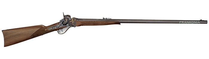 Fusil à cartouches papier 1863 Sharps Sporting, Davide Pedersoli