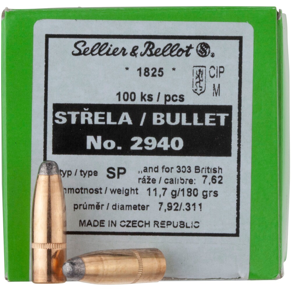 .311 (.303,7,62x54 R) 11,7g/180grs. demi-blindée