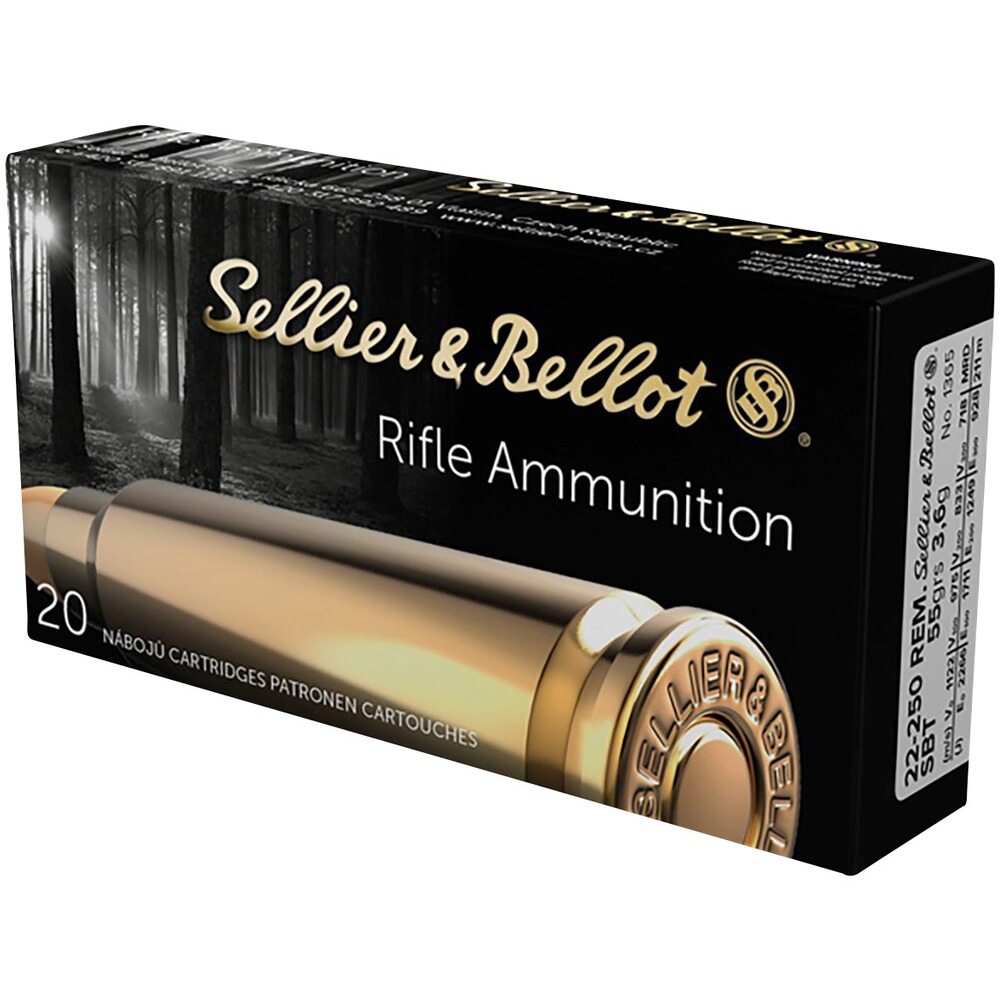 .22-250 Rem., Demi-blindée (3,6gr)