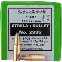 .308 (7,62mm) 11,7g/180grs. SPCE, Sellier & Bellot