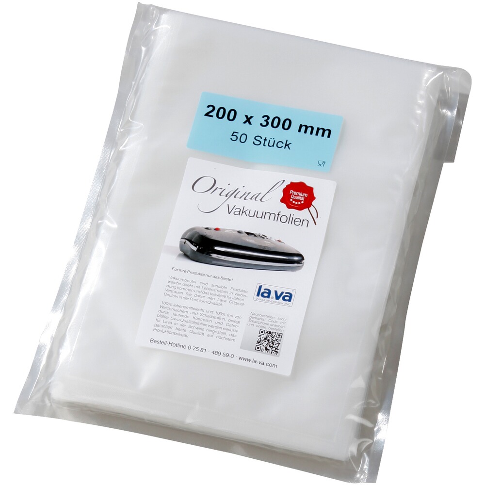 Sacs sous vide alimentaire 200x300mm
