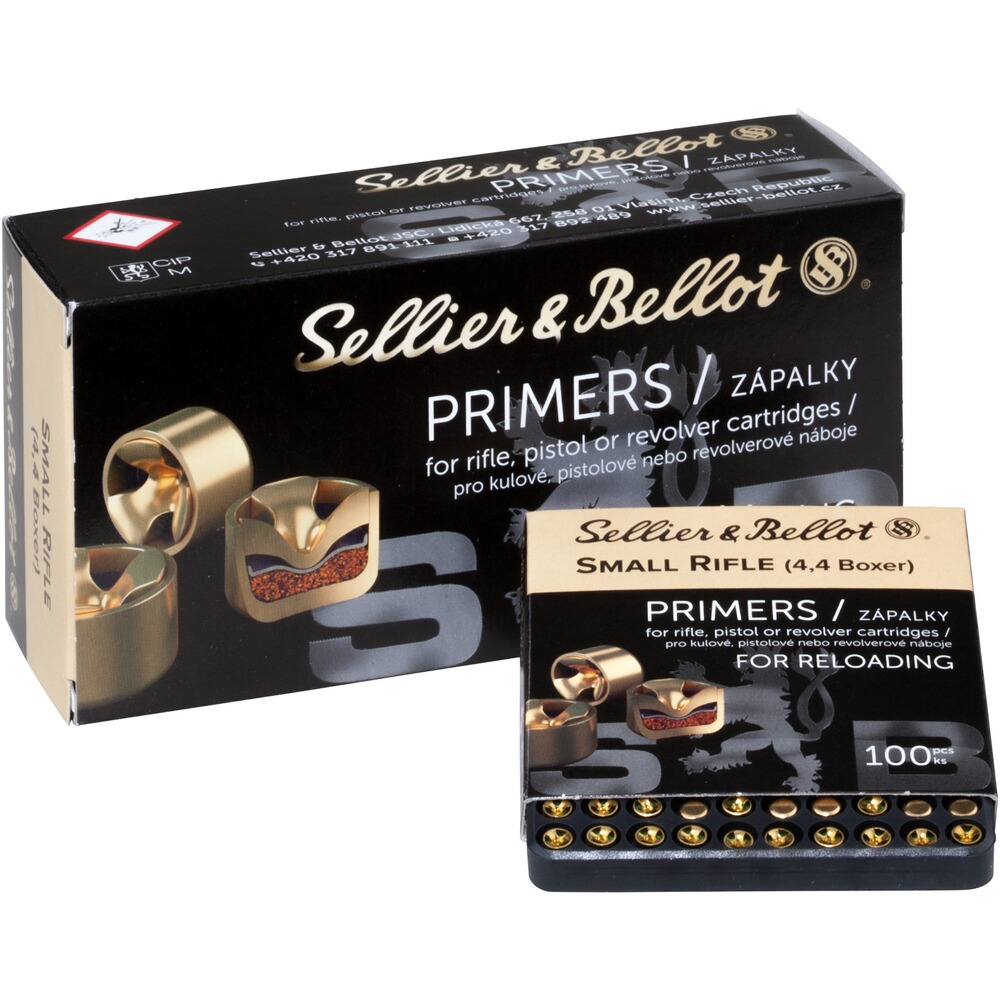 Amorces Boxer, Small Rifle 4,4mm